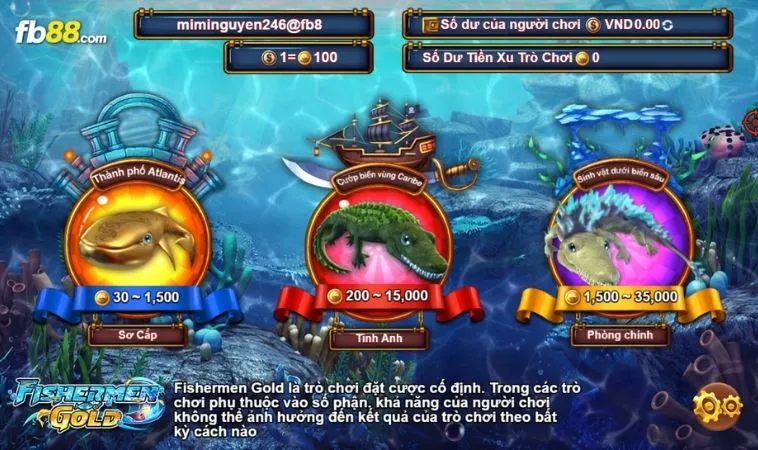 Bắn Cá Đại Dương tại FB88