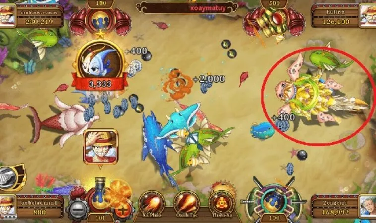 Giao diện chơi Bắn Cá Đại Hải Trình tại FB88