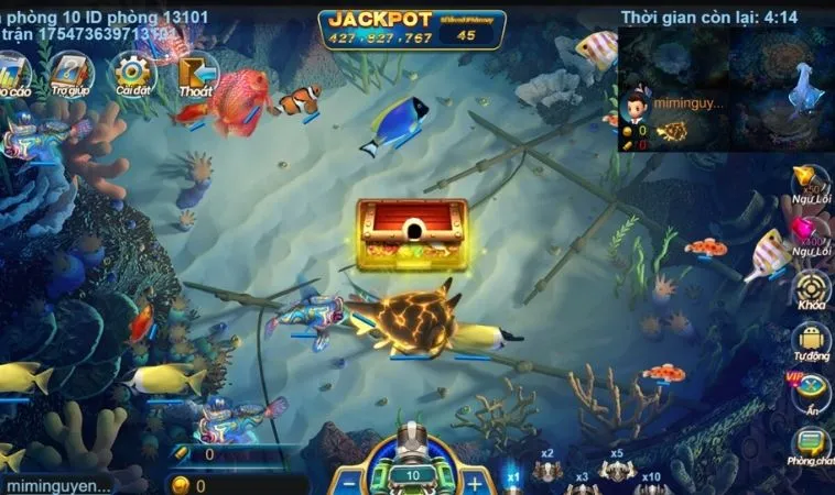 Hướng Dẫn Cách Chơi Vua Bắn Cá Tại FB88 Hiệu Quả Nhất 2025 2 Giao diện chơi Vua Bắn Cá tại FB88